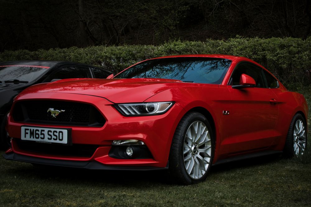 Ford Mustang GT (S550) at Wray Car Show, 16 April 2026