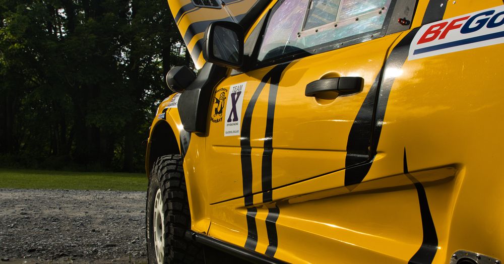 Land Rover Discovery (Baja rally-raid build) at Wray Car Show, 21 May 2026